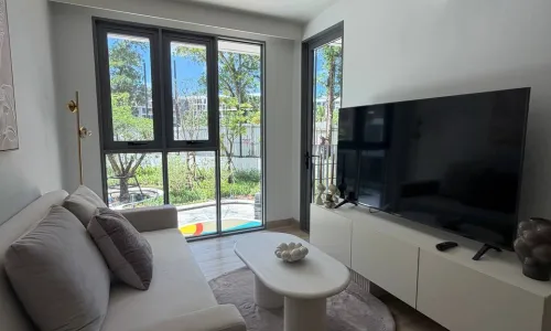 Восхитительные апартаменты с 1 спальней и с видом на гольф-поле в проекте Скай Парк Селеста, на пляже Бангтао/Лагуна