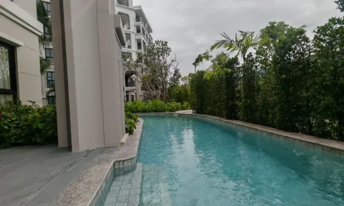 Сказочные апартаменты с 1 спальней и с видом на бассейн в проекте Тайтл Бангтао Легендарный, на пляже Бангтао/Лагуна