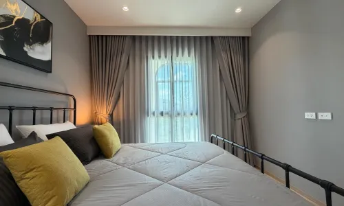 Сказочные апартаменты с 1 спальней и с видом на город в проекте Тайтл Бангтао Легендарный, на пляже Бангтао/Лагуна