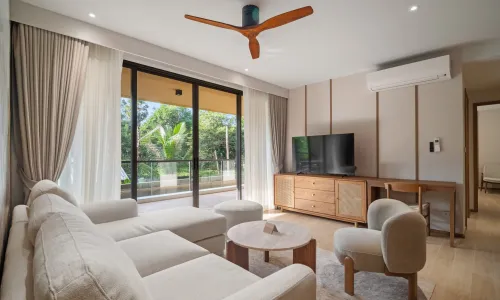 Комфортабельные апартаменты с 3 спальнями и с видом на сад, не далеко от моря в проекте Лагуна Бичсайд, на пляже Бангтао/Лагуна