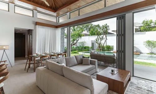 Великолепная вилла с 4 спальнями и с видом на бассейн в проекте Ботаника Фореста, на пляже Бангтао/Лагуна