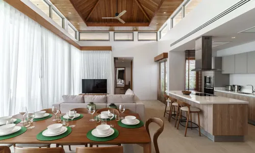 Великолепная вилла с 4 спальнями и с видом на бассейн в проекте Ботаника Фореста, на пляже Бангтао/Лагуна