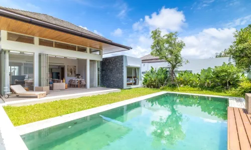 Превосходная вилла с 4 спальнями и с видом на бассейн в проекте Ботаника Фореста, на пляже Бангтао/Лагуна