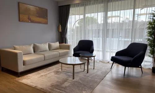 Удобные апартаменты с 2 спальнями и с видом на сад, не далеко от моря в проекте Лагуна Бичсайд, на пляже Бангтао/Лагуна