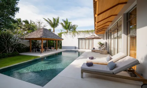 Великолепная вилла с 4 спальнями и с видом на бассейн в проекте Анчан Тропикана, на пляже Бангтао/Лагуна