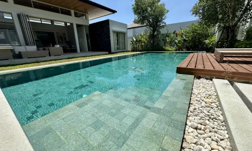 Комфортабельная вилла с 4 спальнями и с видом на бассейн в проекте Ботаника Фореста, на пляже Бангтао/Лагуна