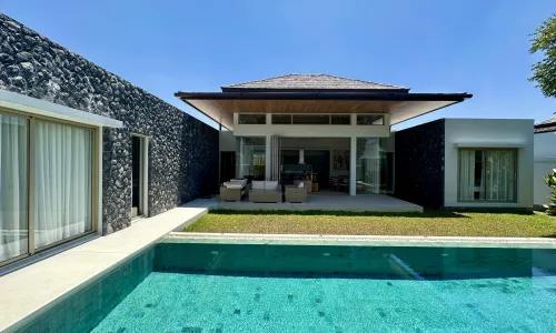 Удобная вилла с 4 спальнями и с видом на бассейн в проекте Ботаника Фореста, на пляже Бангтао/Лагуна