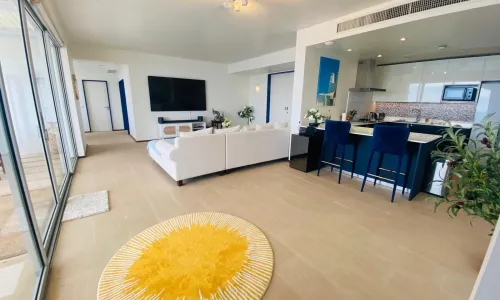 Апартаменты с 2 спальнями и с видом на море в проекте Плантейшн Камала, район Камала 