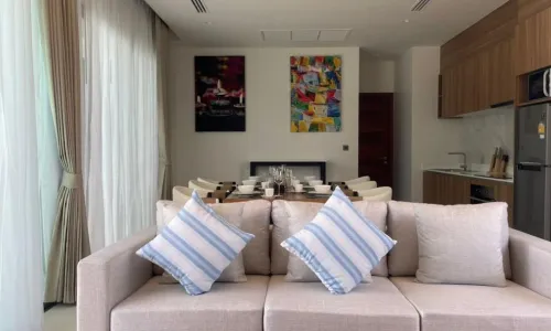 Вилла с 3 спальнями и с видом на бассейн в проекте Шамбала Гранд Вилла, район Бангтао/Лагуна