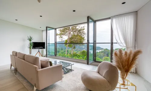 Пентхауз с 3 спальнями и с видом на море в проекте Блюпойнт Кондос, район Патонг 