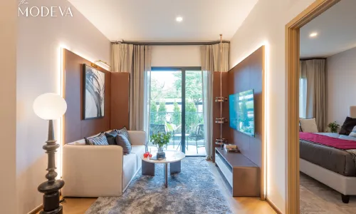 Апартаменты с 1 спальней и с видом на город, район Бангтао/Лагуна