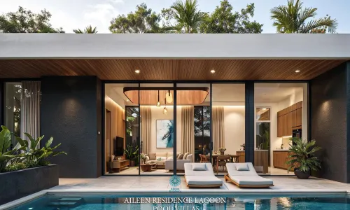 Вилла с 3 спальнями и с видом на бассейн, район Бангтао/Лагуна