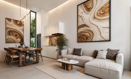 Таунхаус с 3 спальнями и с видом на бассейн, район Бангтао/Лагуна