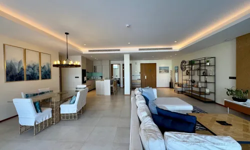 Апартаменты с 2 спальнями и с видом на озеро, недалеко от моря в проекте Ангсана Бичфронт, район Бангтао/Лагуна