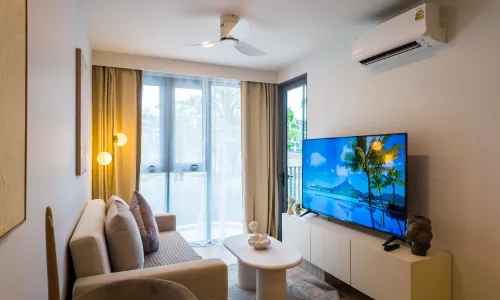 Апартаменты с 1 спальней и с видом на гольф-поле в проекте Скай Парк Селеста, район Бангтао/Лагуна