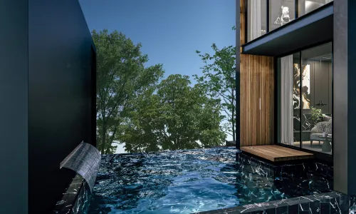 Вилла с 3 спальнями и с видом на бассейн, район Бангтао/Лагуна