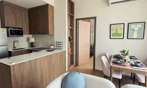 Апартаменты с 2 спальнями и с видом на бассейн в проекте Канвас, район Бангтао/Лагуна