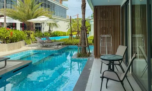 Двухспальный люкс в Kora Beach Resort 