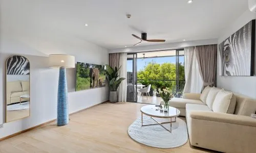 2-Bedroom Apartments, with garden view and near the sea in Laguna Beachside project, on Bangtao/Laguna beach