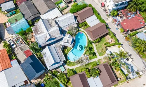 Large 8-Bedroom Villa, with pool view, on Bangtao/Laguna beach