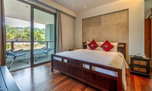 2-Bedroom Apartments, with pool view and near the sea in Pearl of Naithon project, on Naithon beach