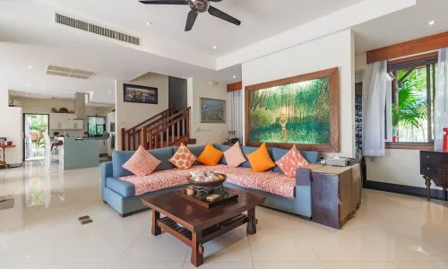 Large 5-Bedroom Villa, with pool view in Angsana Villas Resort project, on Bangtao/Laguna beach | Video