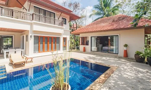 Large 5-Bedroom Villa, with pool view in Angsana Villas Resort project, on Bangtao/Laguna beach | Video