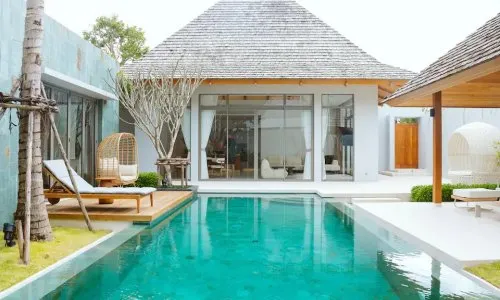 2-Bedroom Villa, with pool view in Anchan Flora project, on Bangtao/Laguna beach