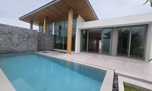 3-Bedroom Villa, with pool view, on Layan Beach beach