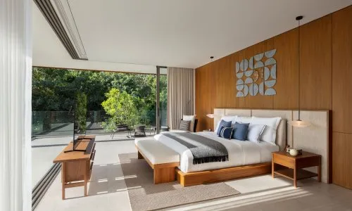 Large 4-Bedroom Villa, with pool view, on Layan Beach beach