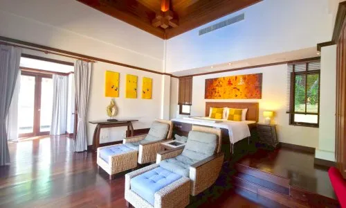 Spacious 4-Bedroom Villa, with pool view in Sai Taan project, on Bangtao/Laguna beach