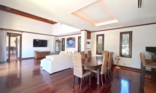 Spacious 4-Bedroom Villa, with pool view in Sai Taan project, on Bangtao/Laguna beach