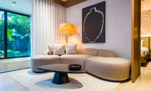 2-Bedroom Apartments, with garden view and near the sea in Laguna Beachside project, on Bangtao/Laguna beach