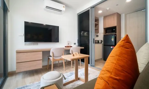 Studio Apartments, with urban view in Sky Park Selesta project, on Bangtao/Laguna beach