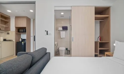 Studio Apartments, with golf course in Sky Park Selesta project, on Bangtao/Laguna beach