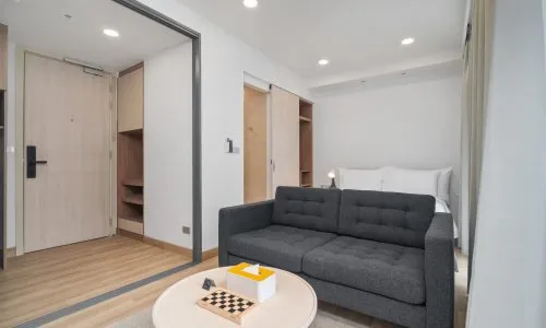 Studio Apartments, with golf course in Sky Park Selesta project, on Bangtao/Laguna beach
