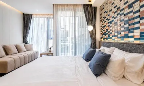 Studio Apartments, with sea view and near the sea in Bellevue Beachfront Condo project, on Bangtao/Laguna beach