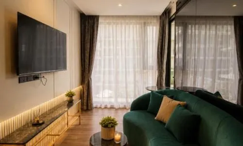 1-Bedroom Apartments, with pool view and near the sea in Bellevue Beachfront Condo project, on Bangtao/Laguna beach
