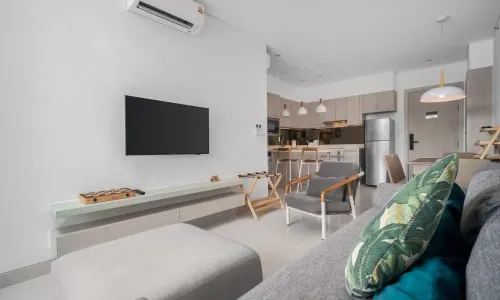 2-Bedroom Apartments, with lake view in Cassia Residences project, on Bangtao/Laguna beach