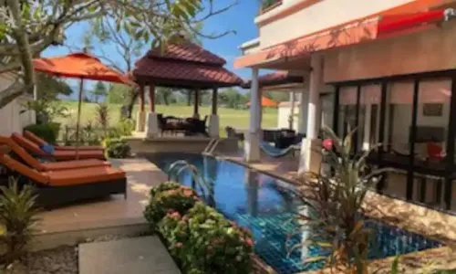 Spacious 3-Bedroom Villa, with pool view in Laguna Fairways project, on Bangtao/Laguna beach