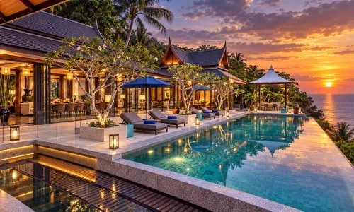 Villa La Thalé — Luxury 5-Bedroom Oceanfront Estate