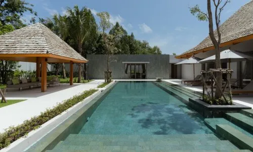 Spacious 4-Bedroom Villa, with pool view in Anchan Tropicana project, on Bangtao/Laguna beach