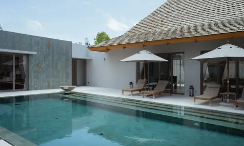 Spacious 4-Bedroom Villa, with pool view in Anchan Tropicana project, on Bangtao/Laguna beach