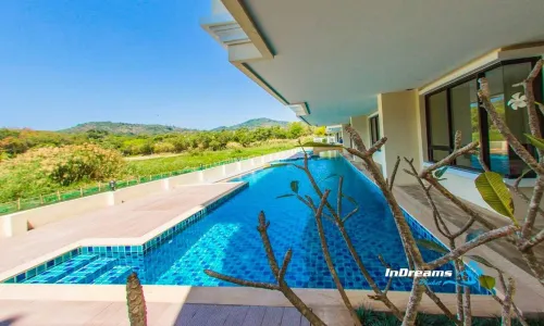 Восхитительные апартаменты с 1 спальней и с видом на горы в проекте Лаго, на пляже Найхарн