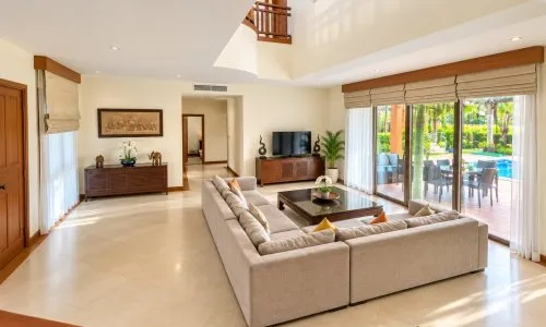 4-Bedroom Villa, with pool view in Angsana Villas Resort project, on Bangtao/Laguna beach | Video