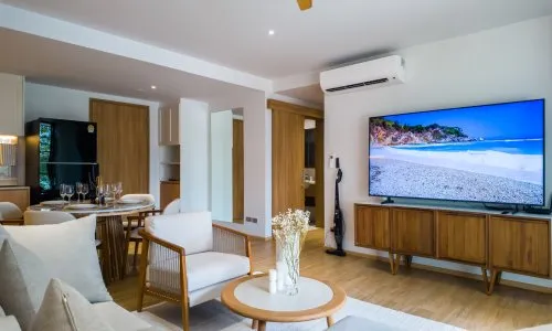 3-Bedroom Apartments, with garden view and near the sea in Laguna Beachside project, on Bangtao/Laguna beach