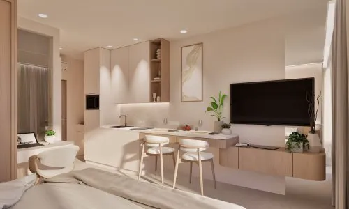 Studio Apartments, with garden view, on Bangtao/Laguna beach