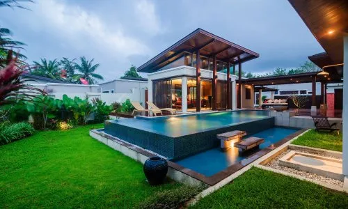 3-Bedroom Villa, with pool view in Baan Wana project, on Bangtao/Laguna beach