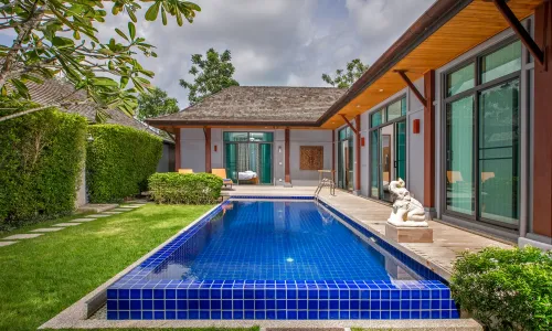 Потрясающая вилла с 3 спальнями и с видом на бассейн в проекте Саян Эстэйт, на пляже Равай