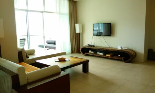 Великолепные апартаменты с 2 спальнями и с видом на море в проекте Карон Хилл, на пляже Карон